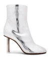 VETEMENTS Leather Toe Ankle Boots