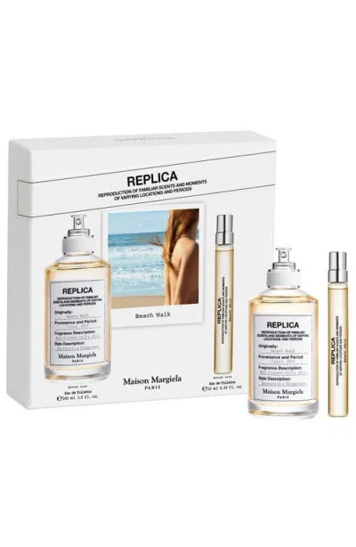Maison Margiela Replica Beach Walk Eau De Toilette Gift Set $200 Value In Transparent