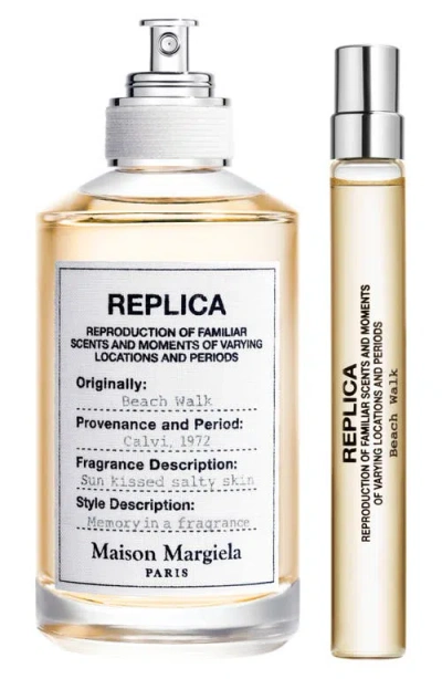Maison Margiela Replica Beach Walk Eau De Toilette Gift Set $200 Value In Transparent