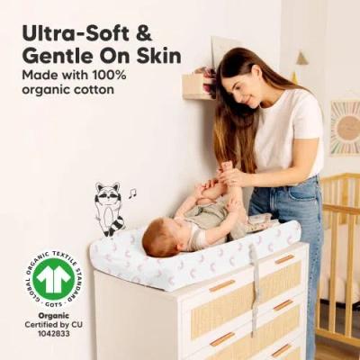 Keababies 2-pack Soothe Changing Pad Covers In Multi