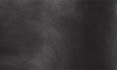 Alaïa Long Sleeve Leather Jacket In Black