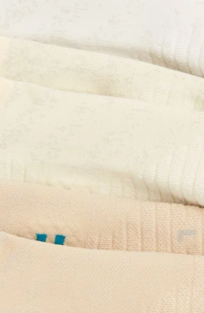 Stance 3-pack Assorted Athletic Tab Back Socks In Neutral