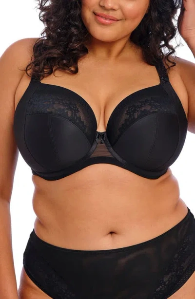 Elomi Women's Nerina Full-figure Underwire Plunge Bra El302734 In Black