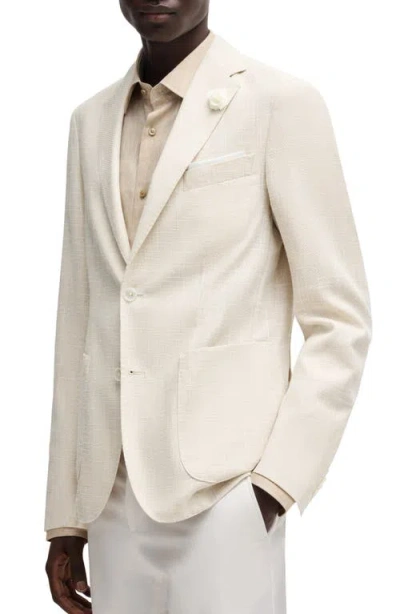 Hugo Boss Hanry Slim Fit Sport Coat In White