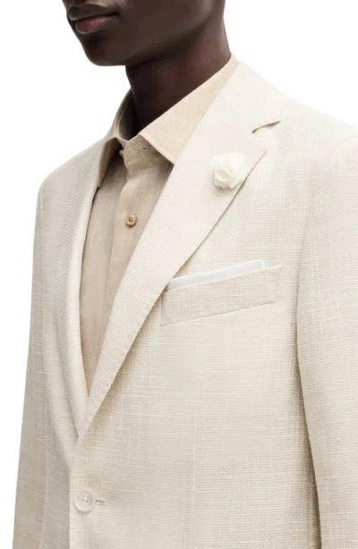 Hugo Boss Hanry Slim Fit Sport Coat In White