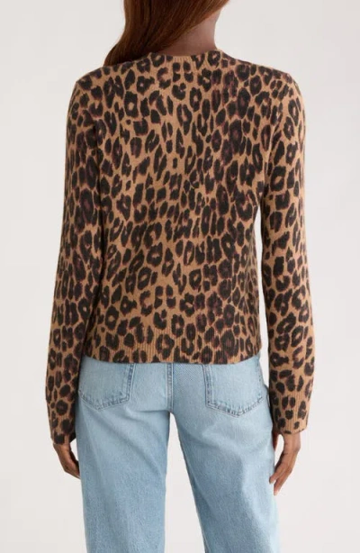 Rails Millie Leopard Print Cardigan In Animal Print