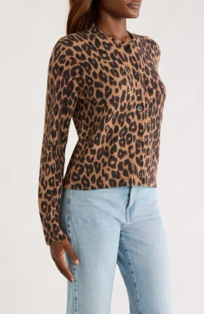 Rails Millie Leopard Print Cardigan In Animal Print