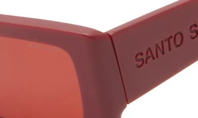 Santo Studio Forma Polarized Rectangular Sunglasses