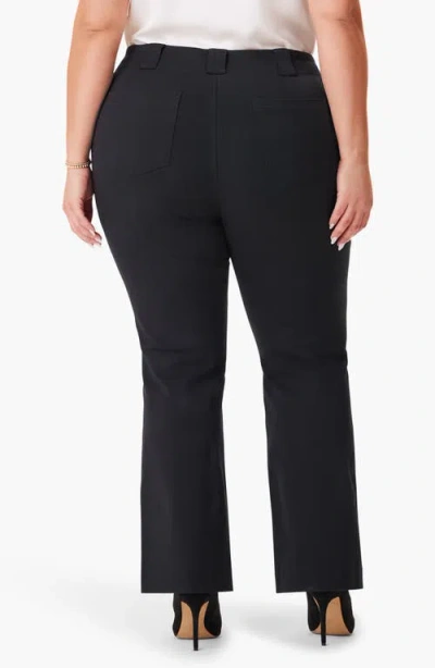 Nic + Zoe Nic+zoe Plaza Demi Stretch Bootcut Pants In Black