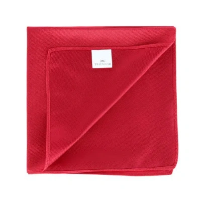 Trafalgar The Gatsby 12 Inch Solid Silk Pocket Square Trio