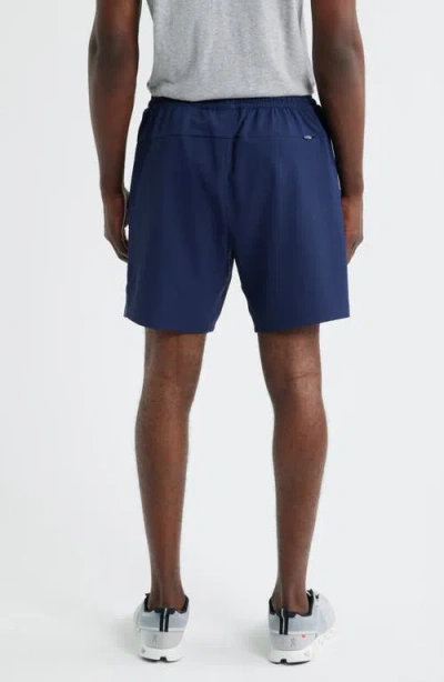 Johnnie-o Jumpin Rib Lounge Shorts In Blue