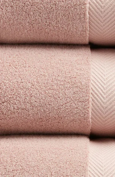 Nordstrom Organic Hydrocotton Set Of 4 Bath Towels $140 Value In Brown