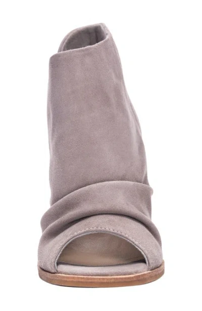 42 Gold Loyalty Open Toe Bootie