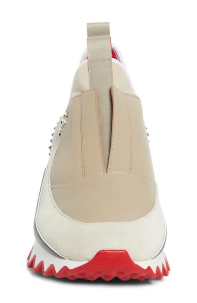 Christian Louboutin Sharkyloub Spikes Slip-on Sneaker