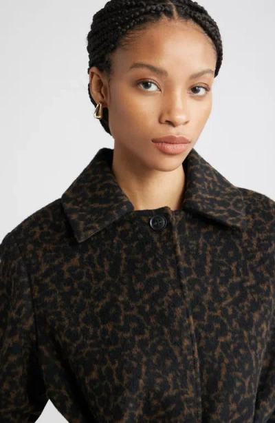 Nordstrom Belted Animal Print Jacket In Animal Print