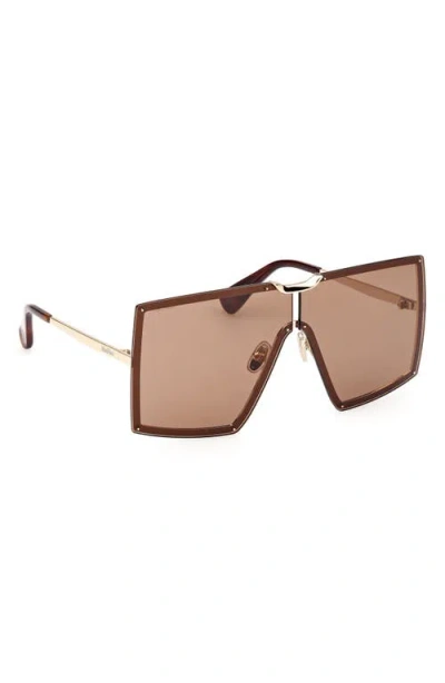 Max Mara 69mm Shield Sunglasses