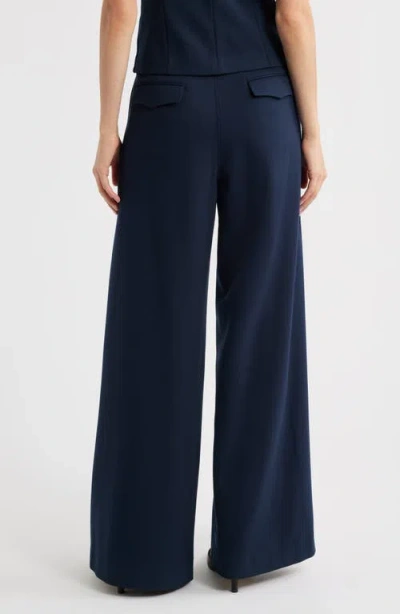 Rag & Bone Sofie High Waist Wide Leg Ponte Knit Pants