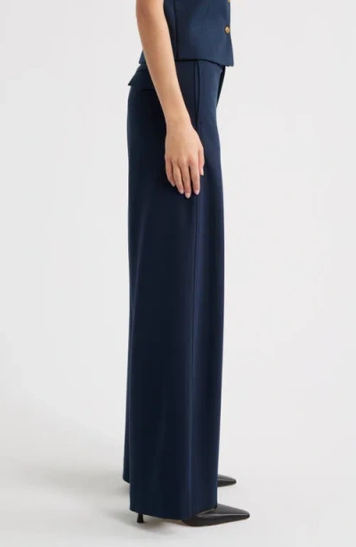 Rag & Bone Sofie High Waist Wide Leg Ponte Knit Pants