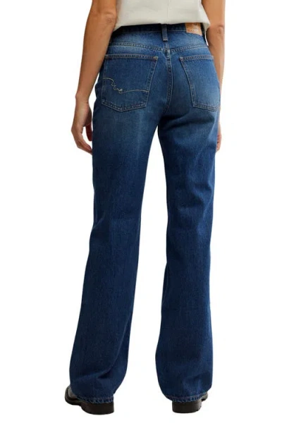 Free People Holly Ripped Cut Bootcut Jeans