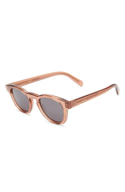 Celine Bold 3 Dots 49mm Square Sunglasses