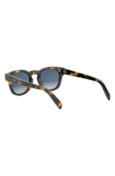 Celine Bold 3 Dots 49mm Square Sunglasses