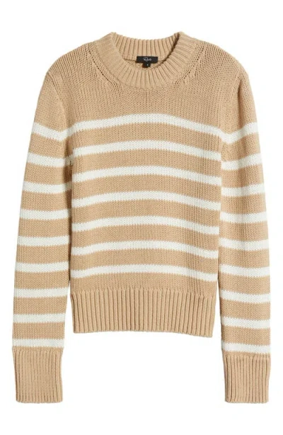Rails Alise Stripe Cotton Crewneck Sweater