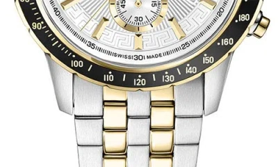 Versace Sport Chronograph Bracelet Watch, 44mm