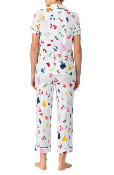 Kate Spade New York Short Sleeve Crop Pajamas