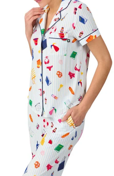Kate Spade New York Short Sleeve Crop Pajamas