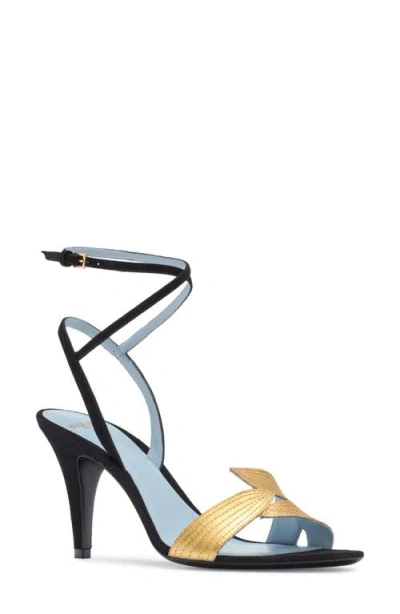 Valentino Garavani Foliage Ankle Strap Sandal