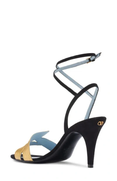 Valentino Garavani Foliage Ankle Strap Sandal