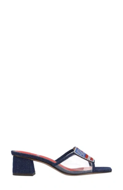 J. Reneé Spangle Block Heel Sandal