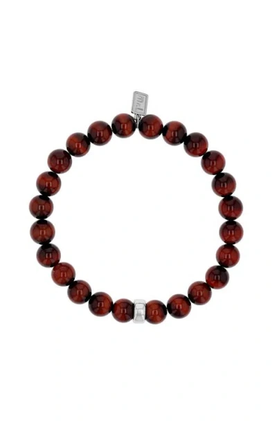 Mr Lowe By Sheryl Lowe Mr Lowe Bead Bracelet With Plain Rondelle