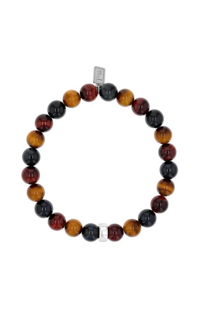 Mr Lowe By Sheryl Lowe Mr Lowe Bead Bracelet With Plain Rondelle