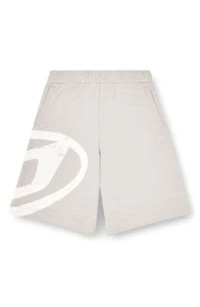 Diesel ® P-crow-bleach Sweat Shorts