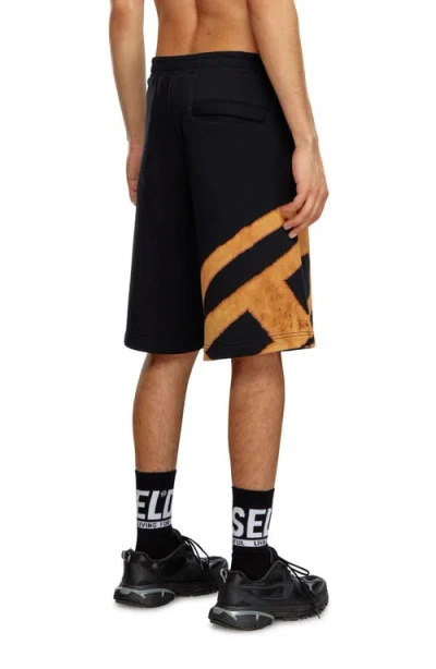 Diesel ® P-crow-bleach Sweat Shorts