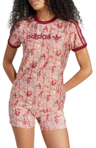 Adidas Originals X Liberty London Cali Recycled Polyester T-shirt