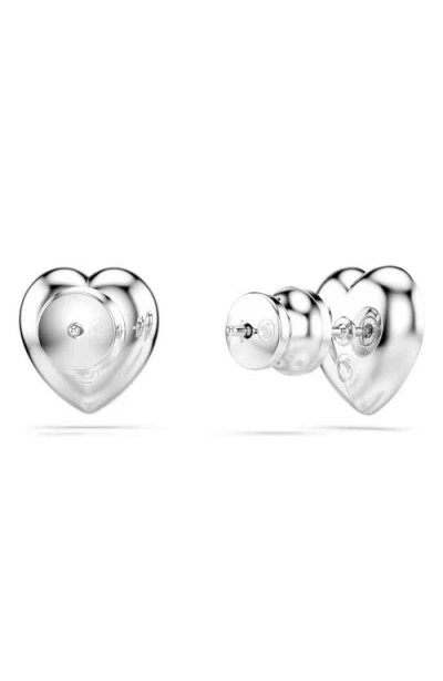 Swarovski X Ariana Grande Angelic Crystal Heart Halo Stud Earrings