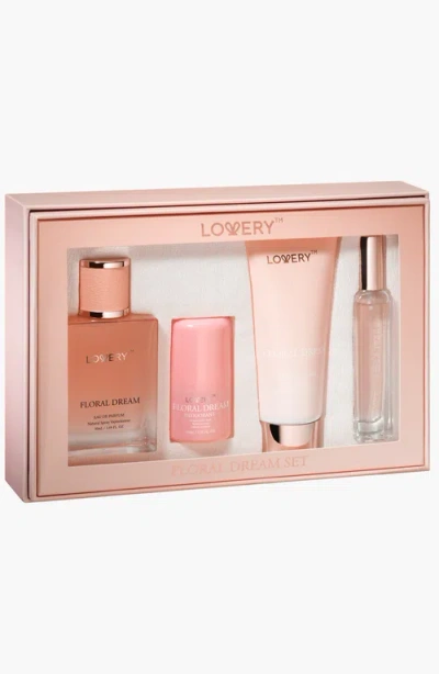 Lovery Floral Dream 5-piece Gift Set With Eau De Parfum, Deodorant, Lotion & Cologne