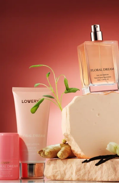 Lovery Floral Dream 5-piece Gift Set With Eau De Parfum, Deodorant, Lotion & Cologne