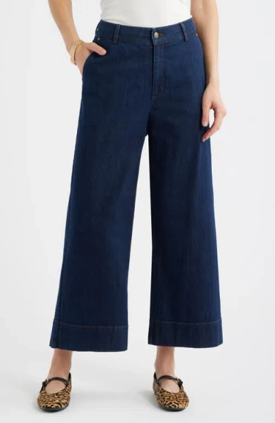 Caslonr Caslon(r) Wide Leg Crop Jeans