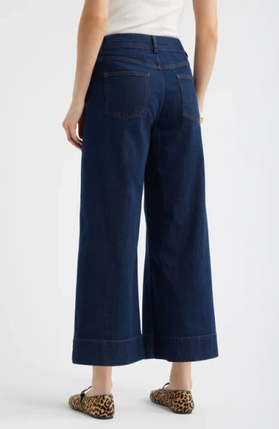 Caslonr Caslon(r) Wide Leg Crop Jeans