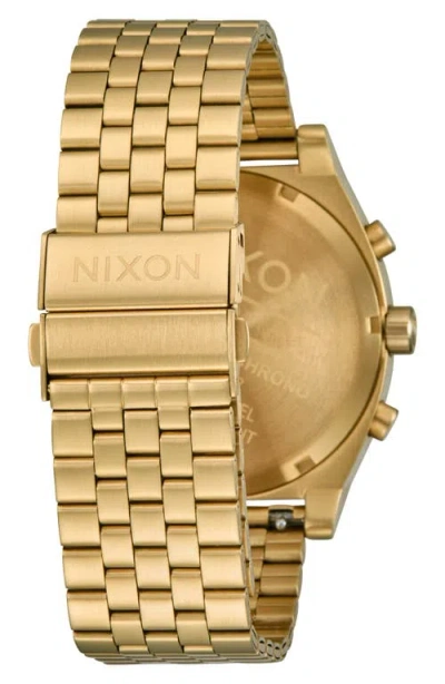 Nixon Time Teller Chronograph Bracelet Watch, 40mm