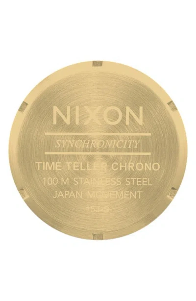 Nixon Time Teller Chronograph Bracelet Watch, 40mm