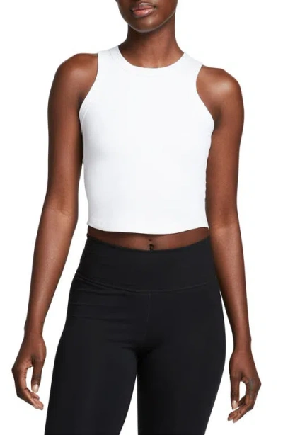 Nike One Fitted Dri-fit Cropped Tank Top
