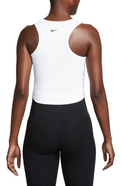 Nike One Fitted Dri-fit Cropped Tank Top