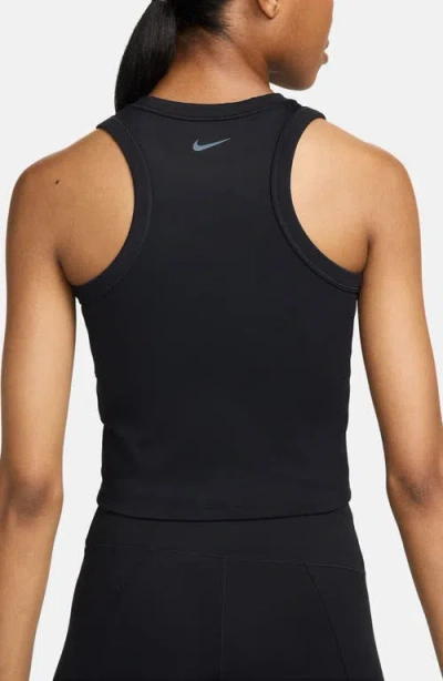 Nike One Fitted Dri-fit Cropped Tank Top