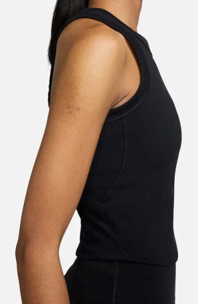 Nike One Fitted Dri-fit Cropped Tank Top