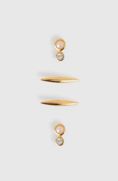 Reiss Minnie Micro Set Of 2 Stud Earrings
