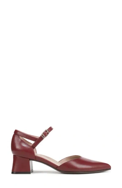 Naturalizer Maddox Ankle Strap Pointed Toe Pump
